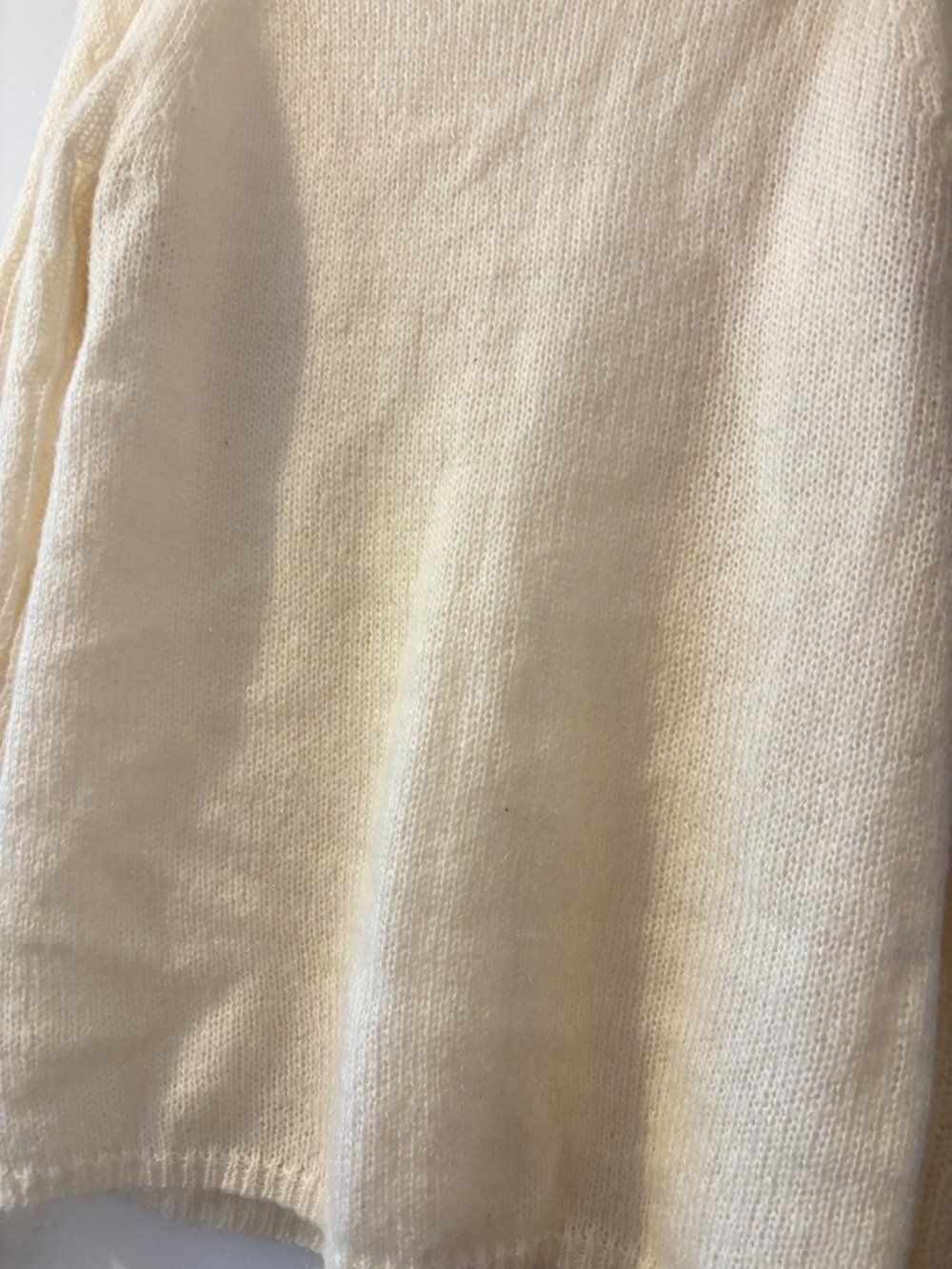 J.CREW Sweater shirt/ dress - cream - Picture 4 of 6